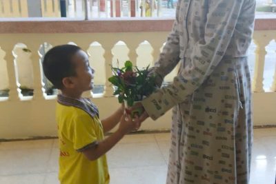 Ngày Liên hiệp Phụ nữ Việt Nam 20/10 Lớp 3 tuổi A – Trường Mầm non Nghĩa Châu