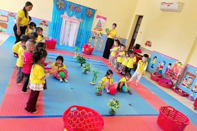 HOẠT ĐỘNG GIÁO DỤC THỂ CHẤT CỦA CÁC BẠN NHỎ LỚP 3 TUỔI C – TRƯỜNG MẦM NON NGHĨA CHÂU