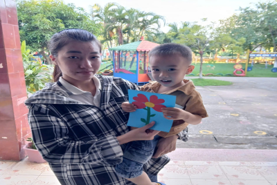 Một số hoạt động chào mừng ngày Phụ nữ Việt Nam 20/11 của lớp 2 tuổi D trường mầm non Nghĩa Châu