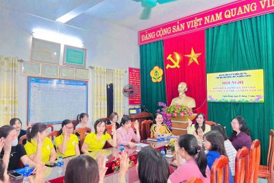 Hội nghị kiểm điểm, đánh giá, xếp loại chất lượng tập thể và cá nhân năm 2025 trường Mầm non Nghĩa Châu