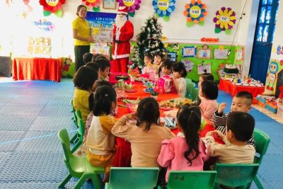 NOEL YÊU THƯƠNG – NIỀM VUI LAN TỎA TẠI TRƯỜNG MẦM NON NGHĨA CHÂU