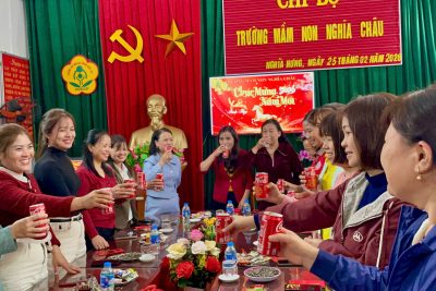 Hội nghị gặp mặt đầu xuân của trường mầm non Nghĩa Châu